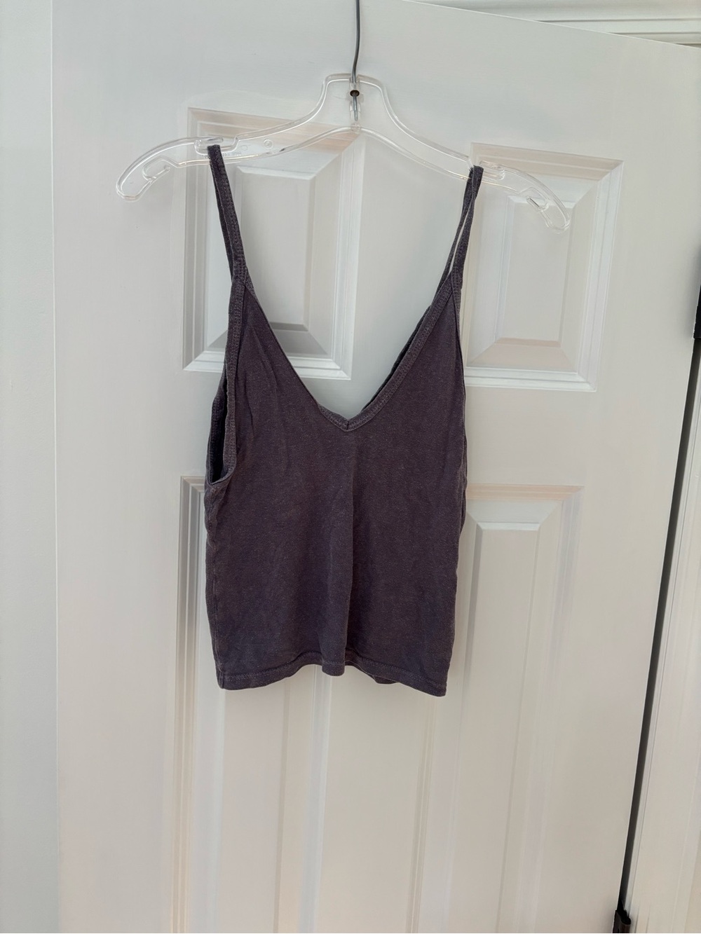 Women's V-Neck Spaghetti Strap Camisole - cropped
